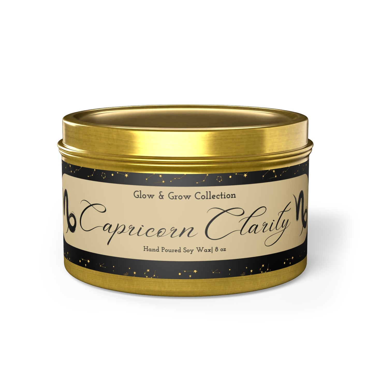 "Capricorn Clarity" Tin Candle