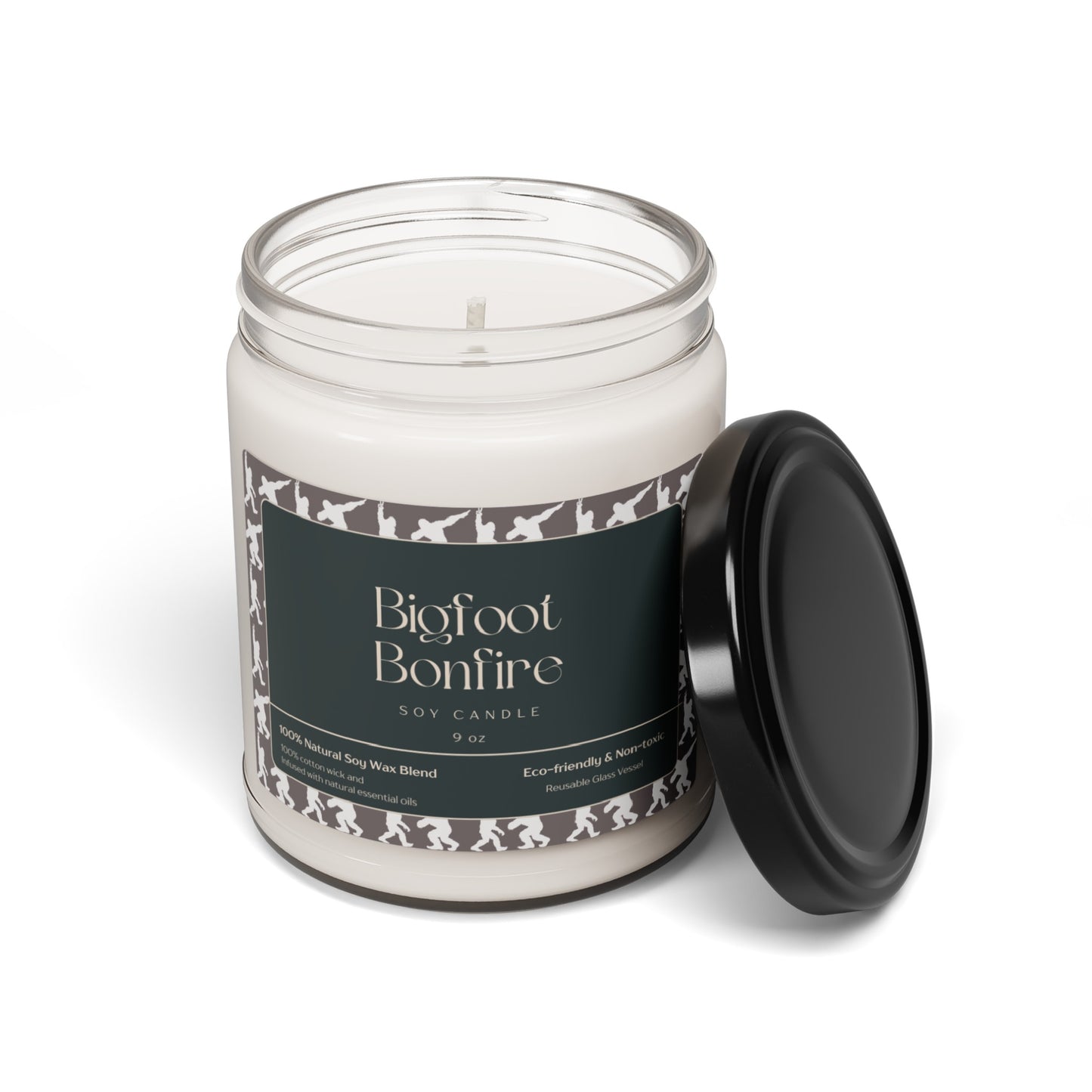 "Bigfoot Bonfire" Soy Candle