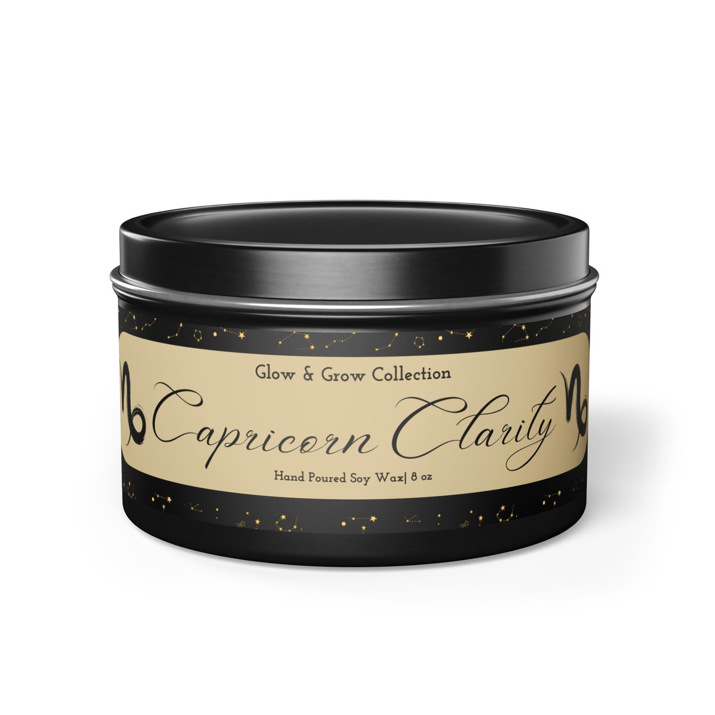 "Capricorn Clarity" Tin Candle