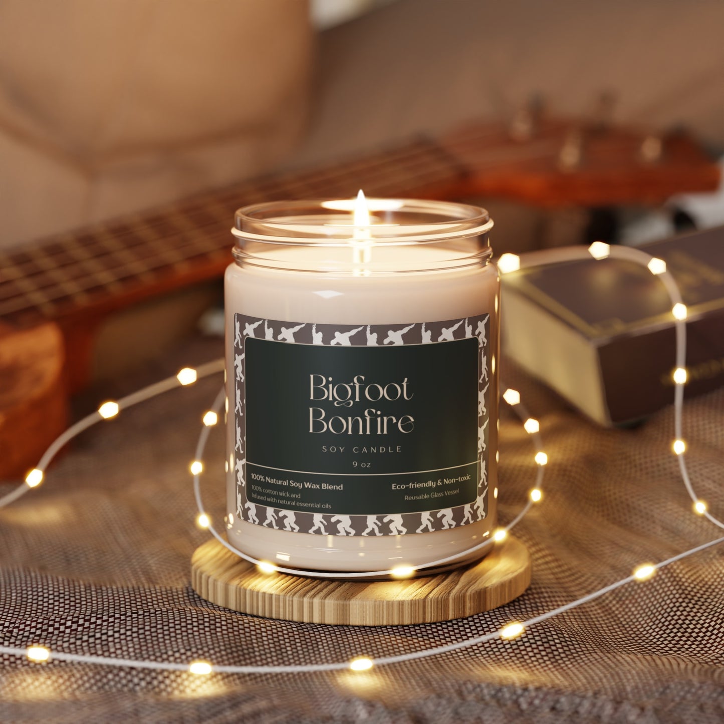 "Bigfoot Bonfire" Soy Candle