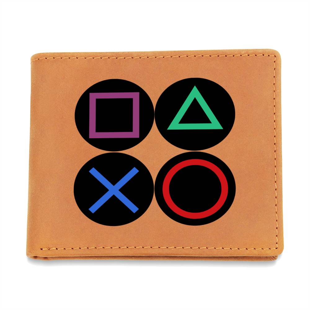 "Game On" Leather Wallet