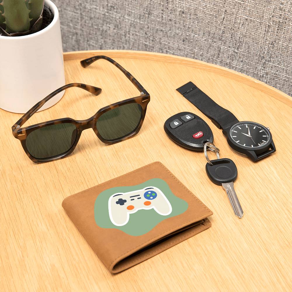 "Controller" Leather Wallet