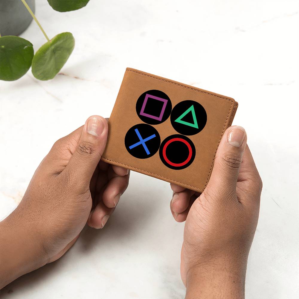 "Game On" Leather Wallet