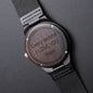 "Every Second" Wooden Watch