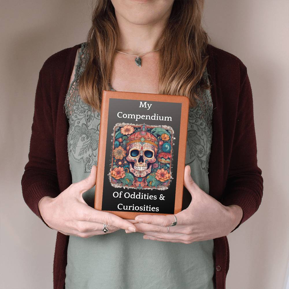 "Oddities and Curiosities" Vegan Leather Journal