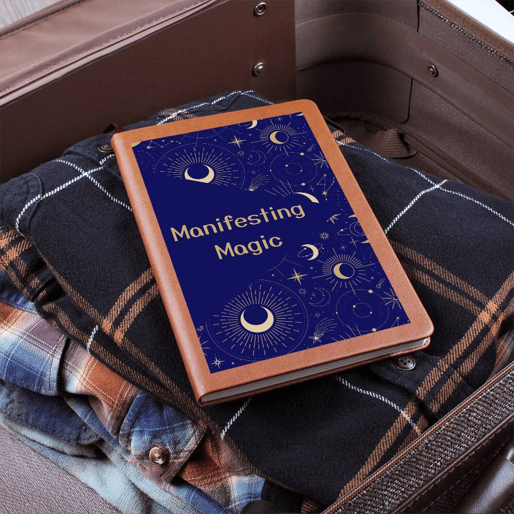"Manifesting Magic" Vegan Leather Journal