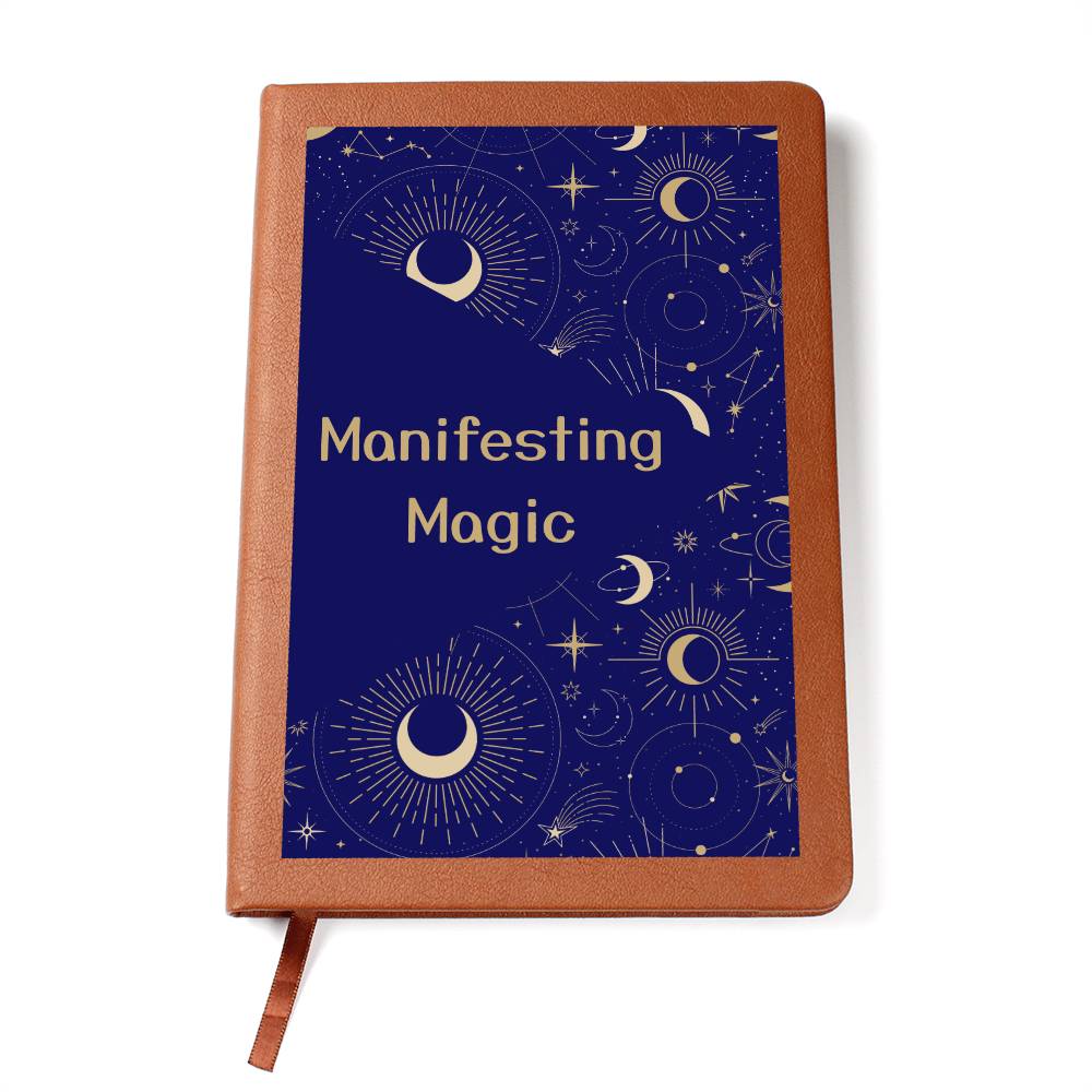 "Manifesting Magic" Vegan Leather Journal
