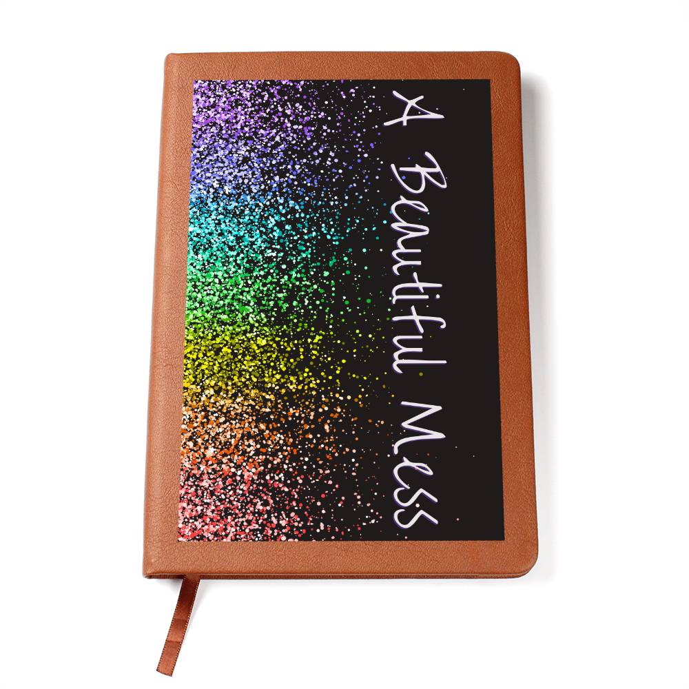"A Beautiful Mess" Vegan Leather Journal