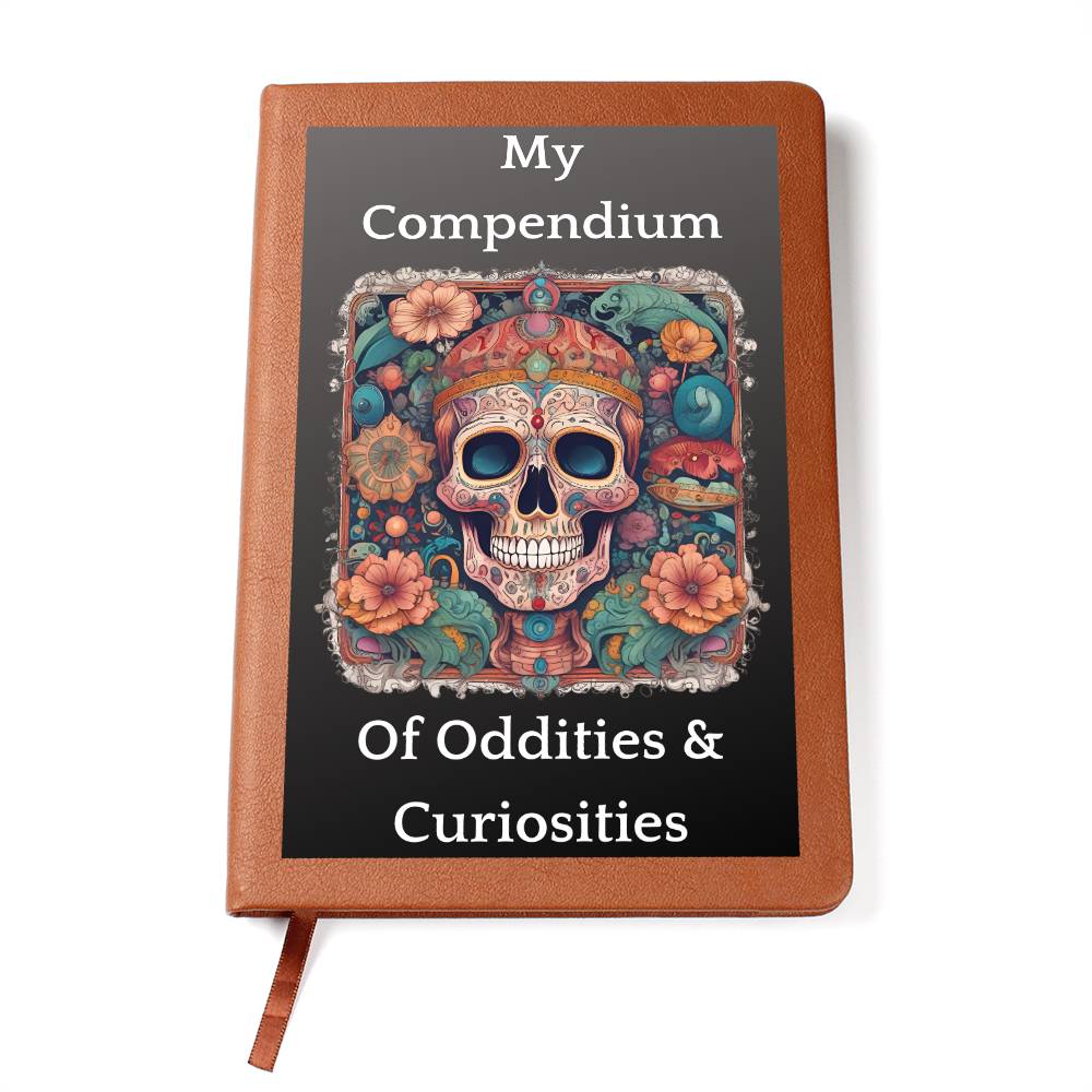 "Oddities and Curiosities" Vegan Leather Journal
