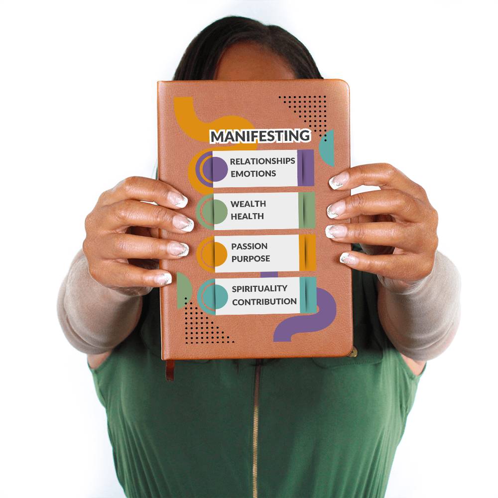 "Manifesting" Vegan Leather Journal