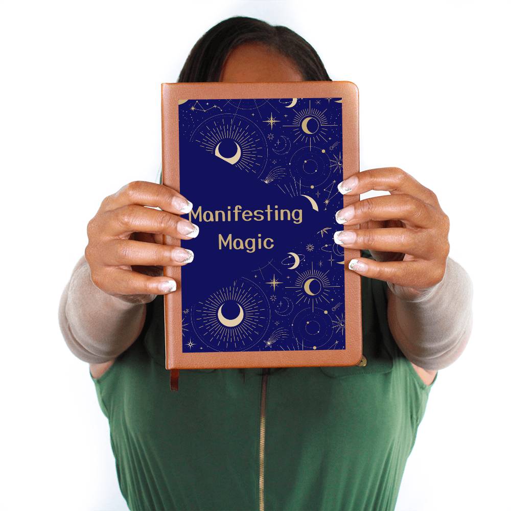 "Manifesting Magic" Vegan Leather Journal