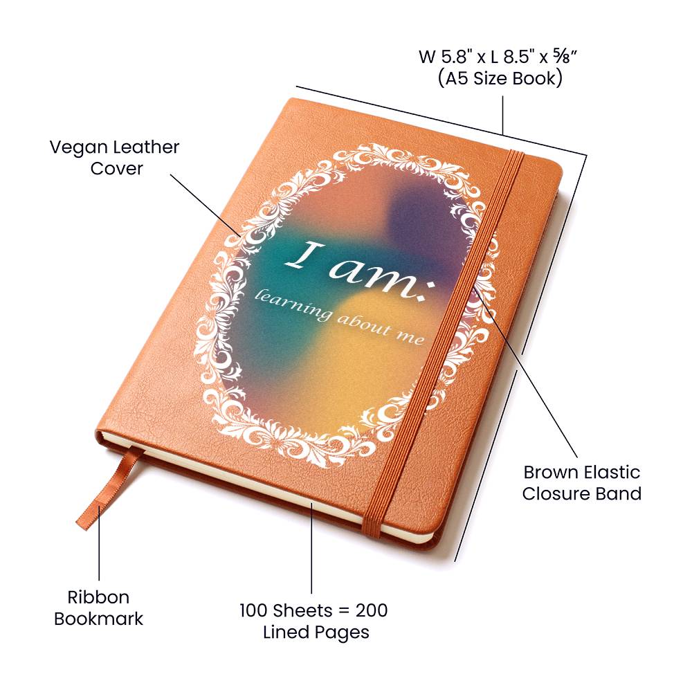 "I Am" Leather Journal