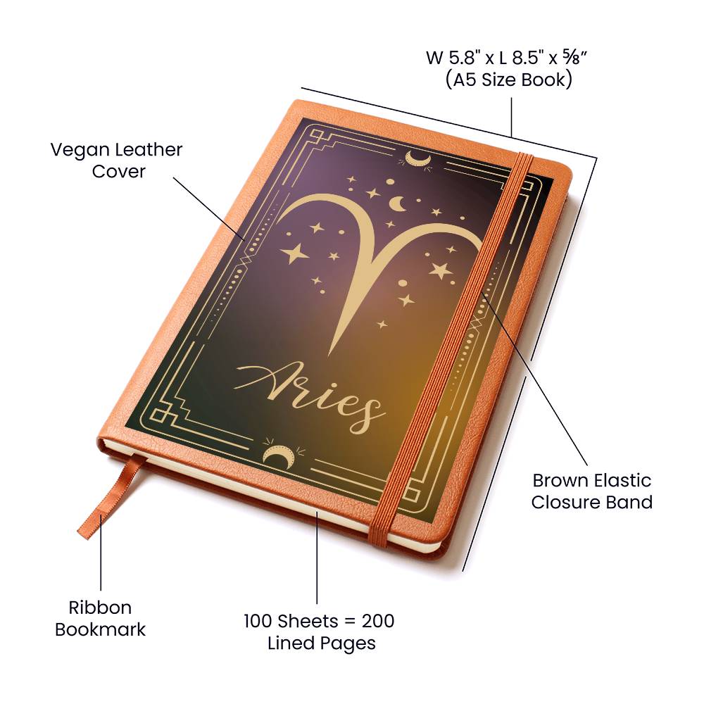"Written In The Stars" Zodiac Journal