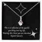 Alluring Ribbon Necklace