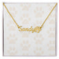 Puppy Love Name Necklace