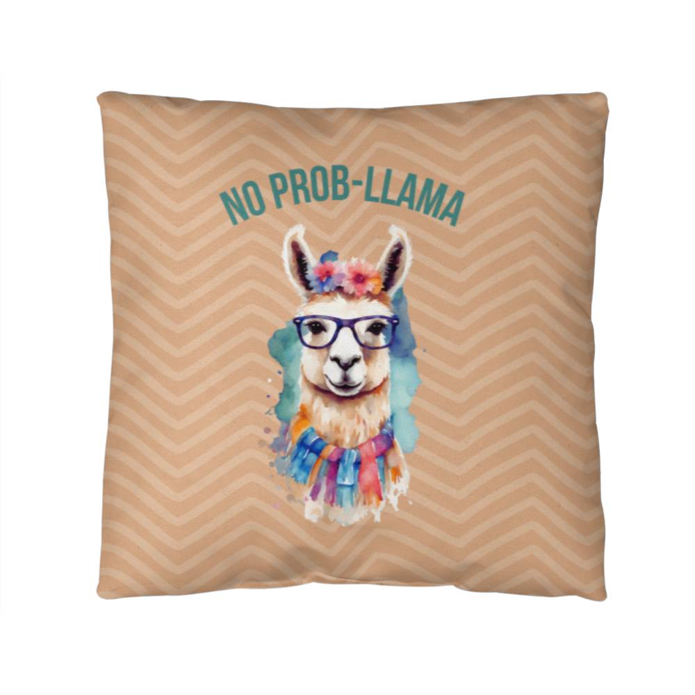 No Prob-llama Pillow