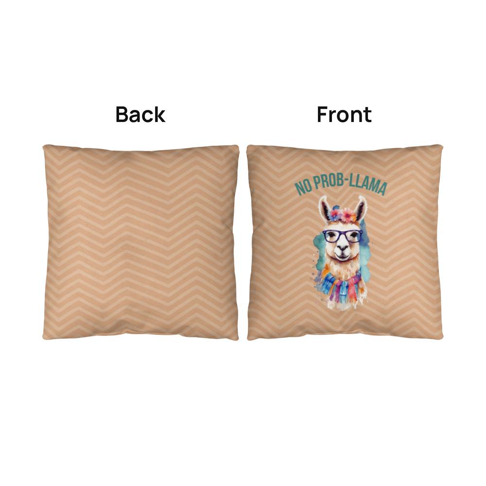 No Prob-llama Pillow