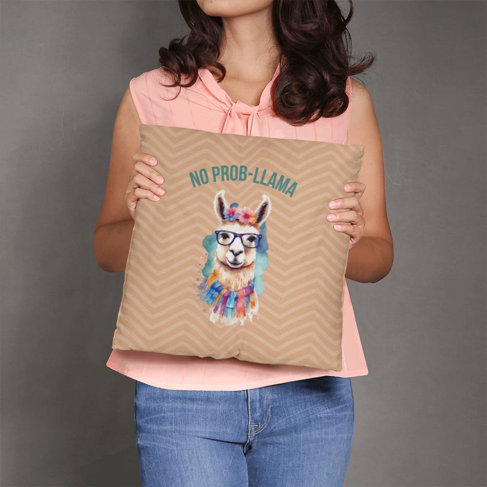 No Prob-llama Pillow