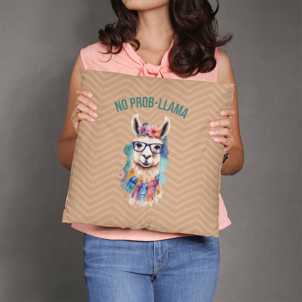 No Prob-llama Pillow