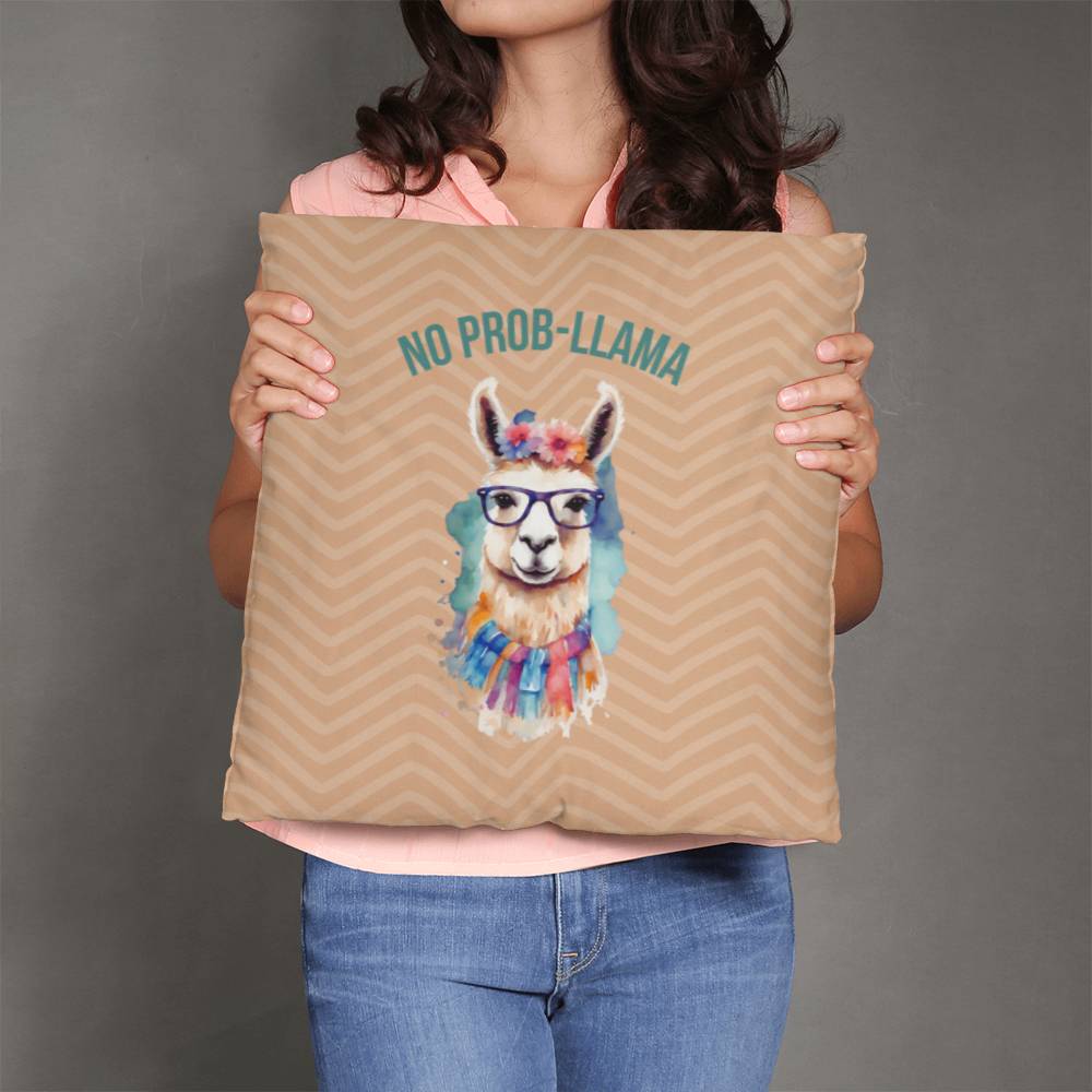 No Prob-llama Pillow