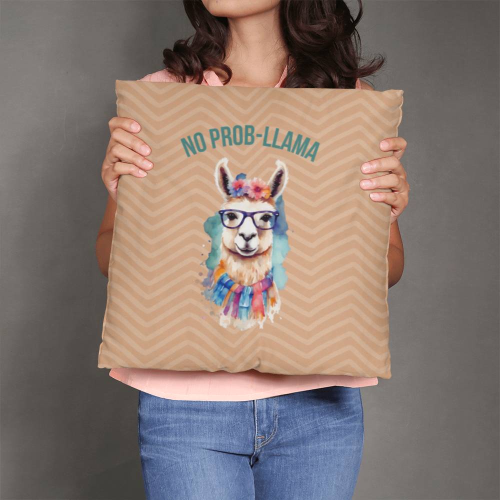 No Prob-llama Pillow