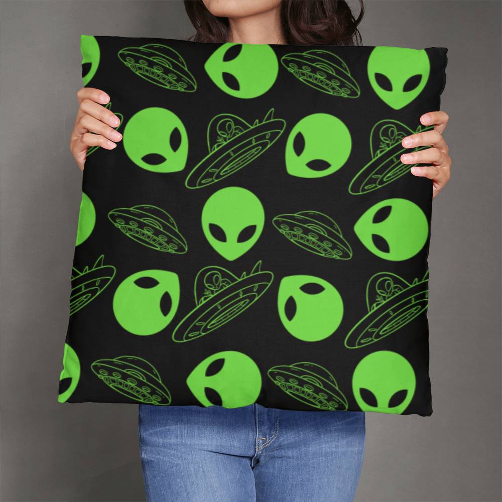 "Alien Encounter" Pillow