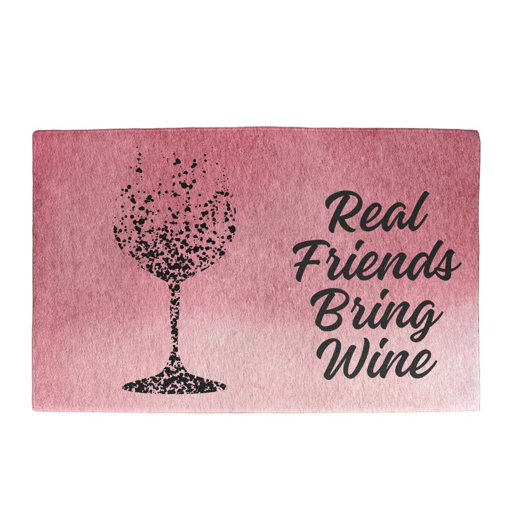Bring Wine Welcome Mat