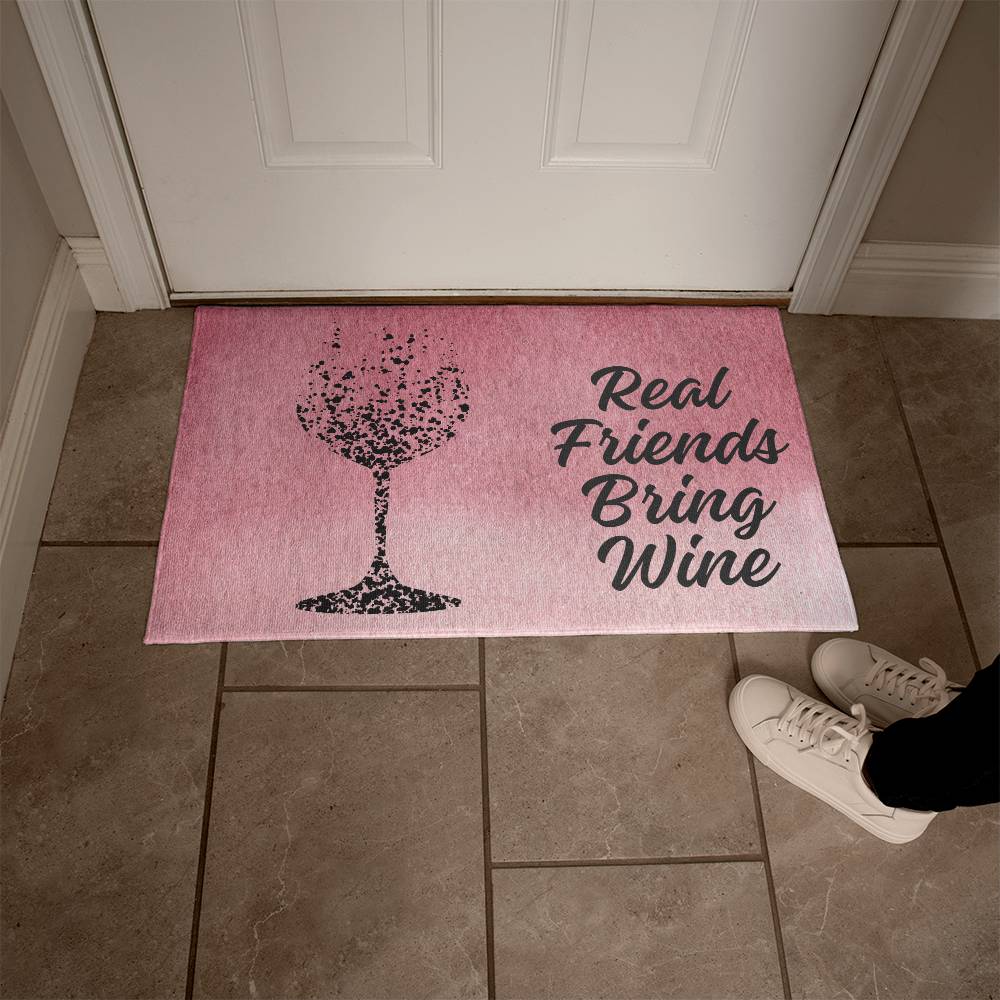 Bring Wine Welcome Mat