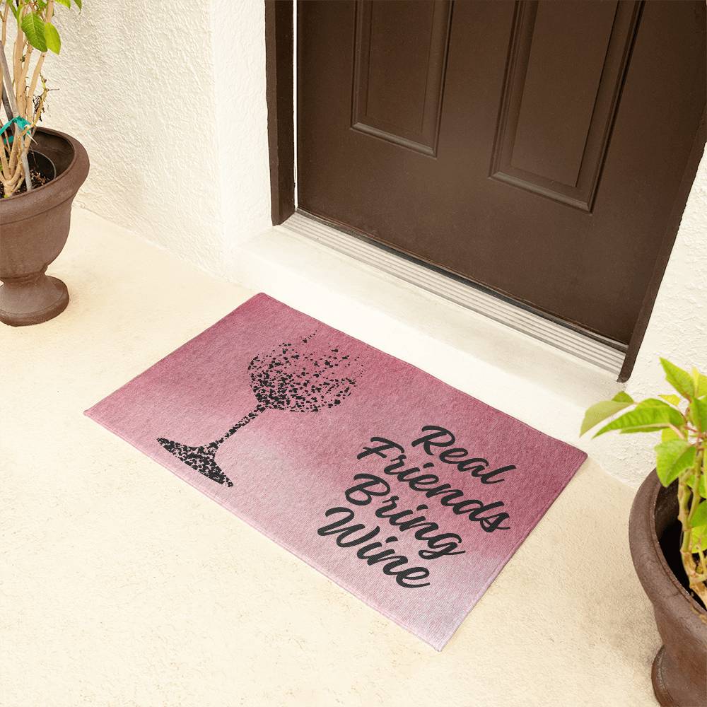 Bring Wine Welcome Mat