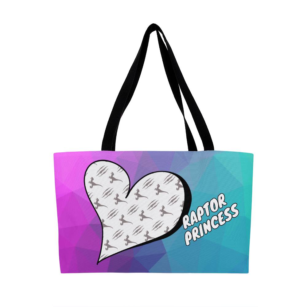 "Raptor Princess" Weekender Tote