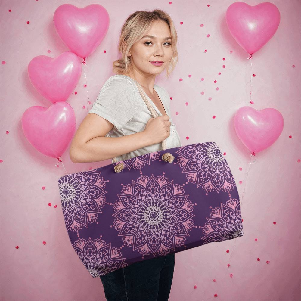 "Mandala" Weekender Tote