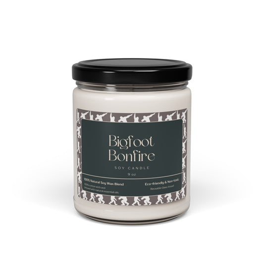 "Bigfoot Bonfire" Soy Candle