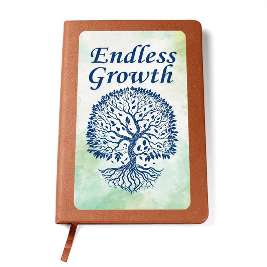 "Endless Growth" Vegan Leather Journal