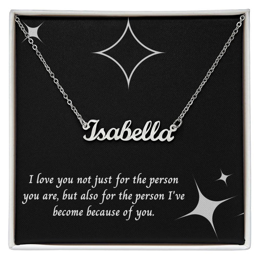 You Make Me Better Necklace