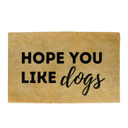 Hope You Like Dogs Mat 2