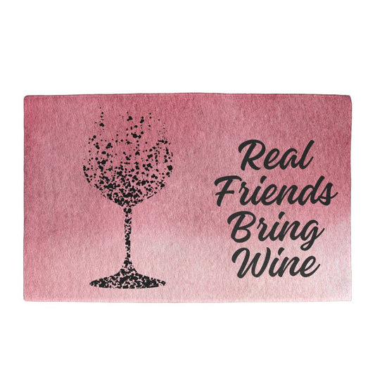 Bring Wine Welcome Mat