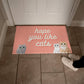 Hope You Like Cats Welcome Mat 2